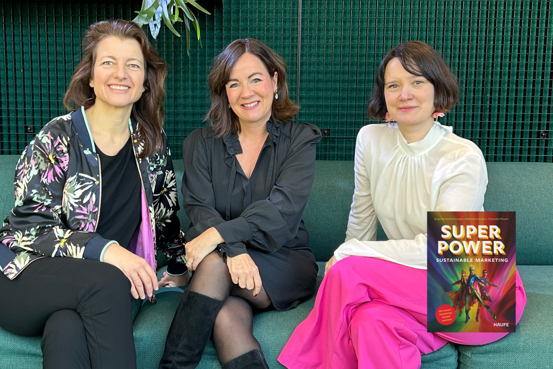 Kommunikationsexpertin Katrin Hrubesch hat die erfolgreiche Sachbuch-PR für "Superpower - Sustainable Marketing" gemacht